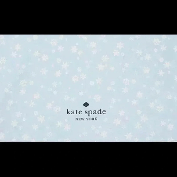 Kate Spade Large Snowflake Tote Light Sky Blue NWT - Picture 2 of 4